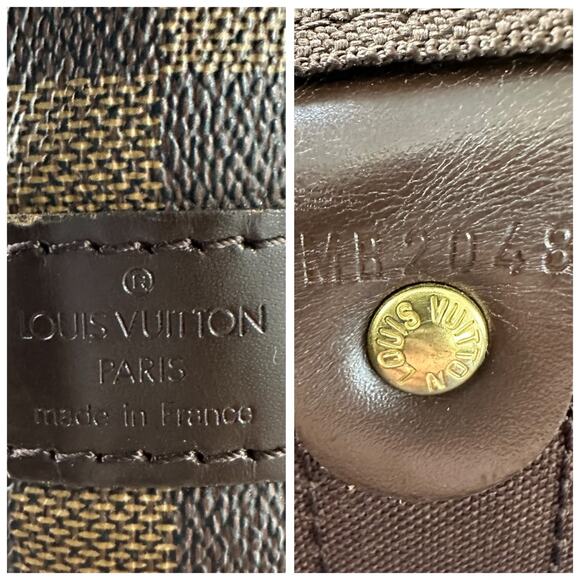 Louis Vuitton Damier Ebene Keepall Badouliere - Picture 7 of 7